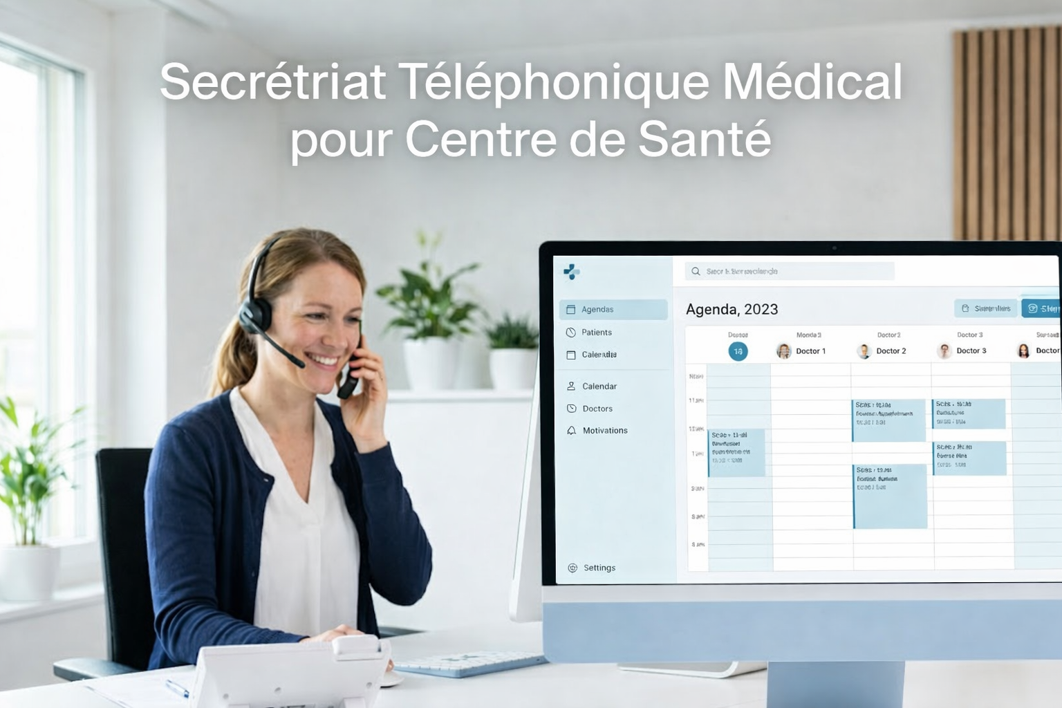 Secrétariat Téléphonique Médical pour Centre de Santé